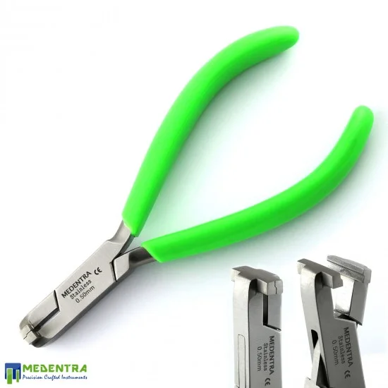 thumbnail image 2 of Medentra Dental Orthodontic Step Pliers Set – TC Inserts For 1mm, 0.75mm & 0.50mm Z Bends 2 of 3