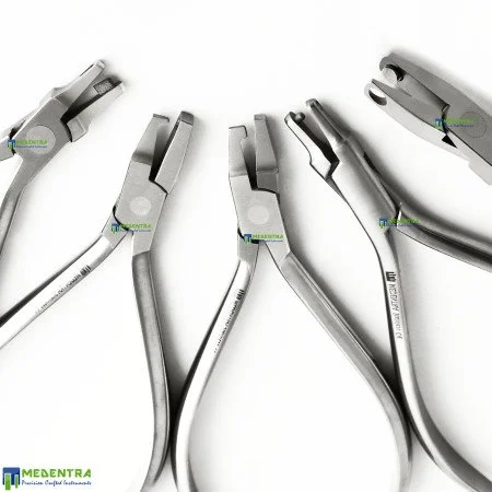 Dental Aligner Braces Thermoforming Pliers Set Of 5