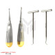 4Pcs Dental Luxating Root Elevators 4Pcs Dental Luxating Root Elevators