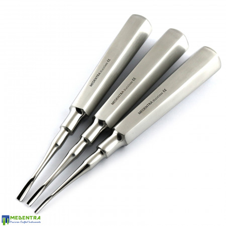 3Pcs Dental Coupland Root Elevators  3Pcs Dental Coupland Root Elevators