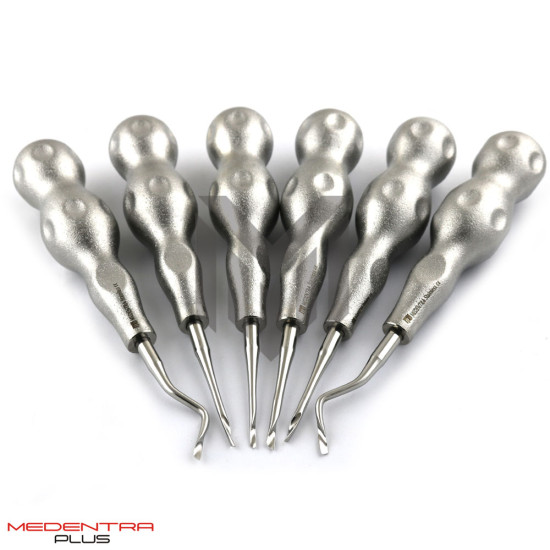 Dental Twist Root Elevators Set Of 6