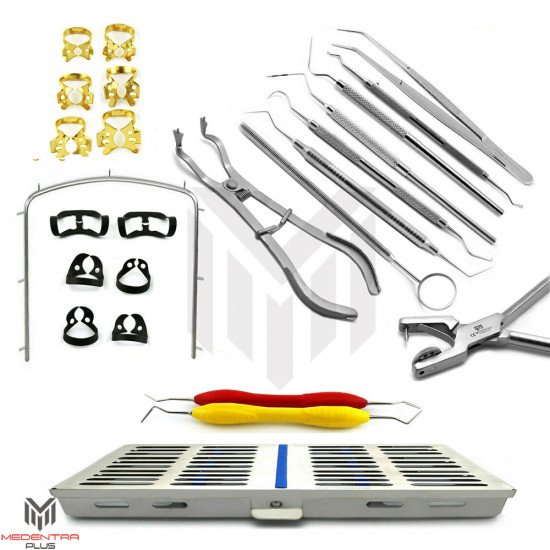 Dental Endodontic Pulpotomy Restorative Rubber Dam Starter Kit Dental Endodontic Pulpotomy Restorative Rubber Dam Starter Kit